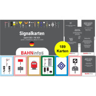 Signalkarten Eisenbahnsignale Deutschland - Set mit 189 Lernkarten gemäß DB Ril 301 Signalbuch / ESO Signalkarten Eisenbahnsignale Deutschland - Set mit 189 Lernkarten gemäß DB Ril 301 Signalbuch / ESO