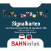Signalkarten Eisenbahnsignale Österreich + Liechtenstein - Set mit 124 Lernkarten gemäß ÖBB 30.02 Signalvorschrift !NEU!