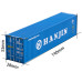 MM 40ft Dry Highcube Container Seecontainer 1:87 grün "UASC" H0 HO