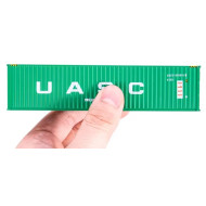 MM 40ft Dry Highcube Container Seecontainer 1:87 grĂĽn "UASC" H0 HO MM 40ft Dry Highcube Container Seecontainer 1:87 grĂĽn "UASC" H0 HO