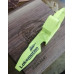 Hemmschuh Flaschenöffner Edelstahl Neongelb 115x20x30mm Lasergravur personalisiert