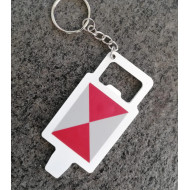 Flaschenöffner Miniatur Zugschlussscheibe Zugschluss Schlusssignal Zg 2 Edelstahl 86x40x2mm Flaschenöffner Miniatur Zugschlussscheibe Zugschluss Schlusssignal Zg 2 Edelstahl 86x40x2mm