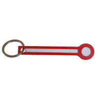 Schlüsselanhänger Rucksackanhänger Formhauptsignal Hp Signalflügel zweifarbig (weiss/rot) PLA 85x15x5 mm