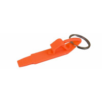 Schlüsselanhänger Rucksackanhänger Eisenbahn Hemmschuh Orange PLA