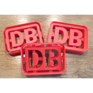 Backausstecher Kekse Plätzchen groß DB Deutsche Bahn Set dreiteilig Backausstecher Kekse Plätzchen groß DB Deutsche Bahn Set dreiteilig