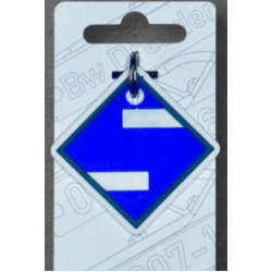 Schlüsselanhänger Rucksackanhänger "Signal El 3" PLA 40x40x2 mm RS1020
