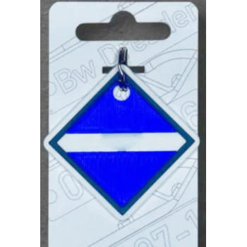 Schlüsselanhänger Rucksackanhänger "Signal El 4" PLA 40x40x2 mm RS1021