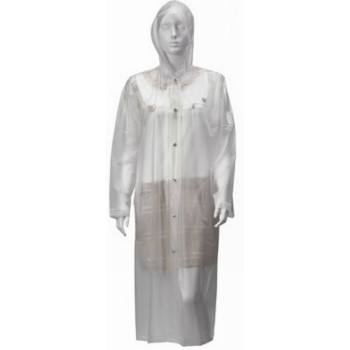 Folienmantel FRED Regenschutz Mantel PVC Regenmantel Schutzmantel Herren transparent Folienmantel FRED Regenschutz Mantel PVC Regenmantel Schutzmantel Herren transparent