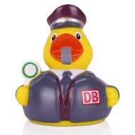 Schnabels - Badeente Schaffner Zugbegleiter KIN in DB UBK Schnabels - Badeente Schaffner Zugbegleiter KIN in DB UBK