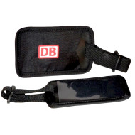 Tatonka - DB Gepäckanhänger Kofferanhänger Namensschild Polyester anthrazit 110x70mm (neues Modell)