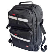 TF Lokführer Rucksack Dienstrucksack Schwarz +Bodenfach + Schutzhülle BS 26,5l DB Logo (für Lokführer Triebfahrzeugführer) TF Lokführer Rucksack Dienstrucksack Schwarz +Bodenfach + Schutzhülle BS 26,5l DB Logo (für Lokführer Triebfahrzeugführer)