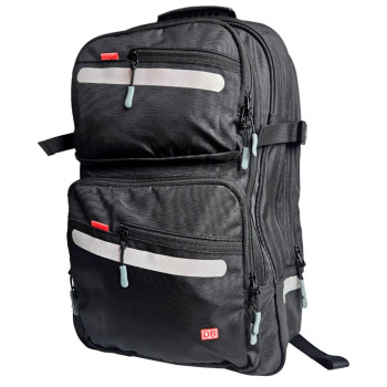 UT TF Lokführer Rucksack Dienstrucksack Schwarz + Schutzhülle 31l DB Logo (beliebt bei Lokführer/Triebfahrzeugführer)