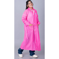 Folienmantel Mantel PVC Regenmantel Pink VARL197 Folienmantel Mantel PVC Regenmantel Pink VARL197
